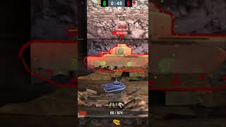 Grizzly vs T34 Crusader AT 2 wotblitz [upl. by Todd]