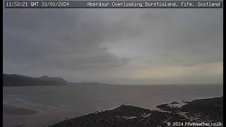 31 January 2024  Aberdour WeatherCam Timelapse [upl. by Delaryd]