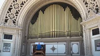 Trumpet Tune in D Major on the Spreckels Organ Pavillion [upl. by Nollad]