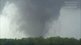 Hume MO tornado  42714 [upl. by Airegin]