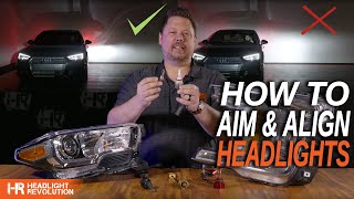 How to Aim and Align Your Headlights [upl. by Marvin]