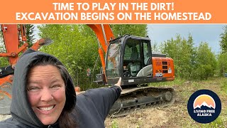 EXCAVATING Begins on the Homestead amp TENT CAMPING in the Talkeetnas [upl. by Emmalee]