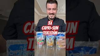 3x Meyve Suyu tekledim CapriSun işbirliği [upl. by Hamo]