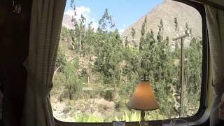 The Luxury Hiram Bingham Train to Machu Picchu Peru [upl. by Anahsar]