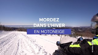 Mordez dans lhiver en motoneige dans le BasSaintLaurent et en Gaspésie [upl. by Peednama789]