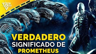 El VERDADERO significado de Prometheus 💀  Cinema Geek 💣 [upl. by Gabbey]