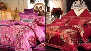 European Paisley Damask Design Fabric Jacquard Weave Duvet Cover 3 Piece Quilt Cover Bedding [upl. by Xyno67]