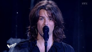 Baptiste Sartoria  LAigle noir Barbara  The Voice France 2024 [upl. by Marcell684]