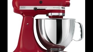 KitchenAid Artisan 5Quart Stand Mixer  Review From Chef Danis Kitchen Sink [upl. by Meghan957]