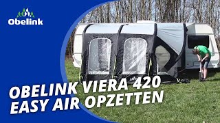 Obelink Viera 420 Easy Air Opzetten  Instructievideo  Obelink [upl. by Hardi]