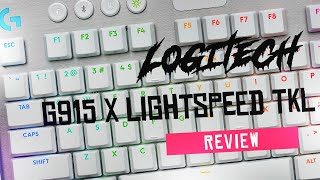 LOGITECH G915 X LIGHTSPEED TKL REVIEW [upl. by Tnerb965]