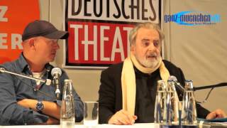 Teil 2 Maximilian Schell  Pressekonferenz im Deutschen Theater am 27092012 [upl. by Sirotek488]