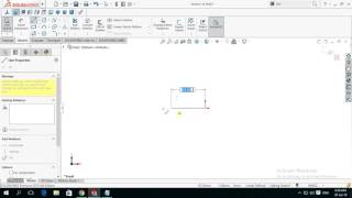 SolidWorks Tutorial Enable Auto Dimensions on Sketches [upl. by Anastase569]