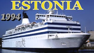 MS ESTONIA  Onboard video camera footage from 1994 [upl. by Azile181]