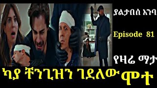 Yaltabese enba Episode 81 ያልታበሰ እንባ ክፍል 81 ካያ ቸንጊዝን ገደለው Atronos [upl. by Hiasi]