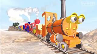 Magic Roundabout Trains Chase  Doogal Remake [upl. by Wyly]