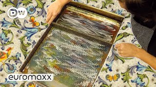 The Forgotten Tradition Of Making Marbled Paper By Hand [upl. by Ade]