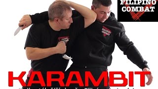 Karambit  Filipino Combat Czech FCS Kali Silat boj s nožem [upl. by Billen]