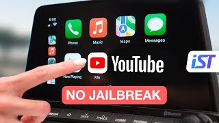 How to watch YouTube on Apple CarPlay in ANY CAR in 2023  NO JAILBREAK REQUIRED  TrollStore [upl. by Leiuqeze]