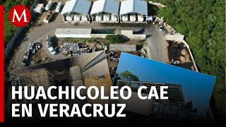 Caen 10 huachicoleros aseguran un millón de litros de combustible en Veracruz [upl. by Ilera]