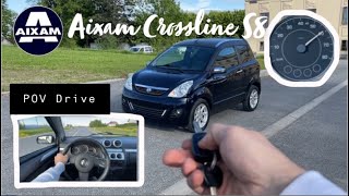 Aixam Crossline S8 2012 POV Drive Highspeed [upl. by Ennaylime]