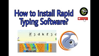 How to install free rapid typing tutor in laptop or PC  Download Rapid Typing Software [upl. by Aneekas]