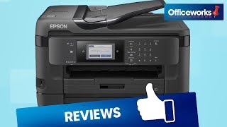 Epson WorkForce A3 Wireless MFC Printer WF7710 amp WF7720 [upl. by Eseneg]