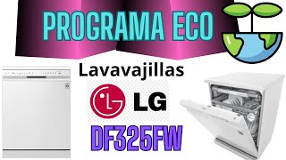 PROGRAMA ECO LAVAVAJILLAS LG DF325FW QUADWASH 14 SERVICIOS✨✨ [upl. by Baynebridge]