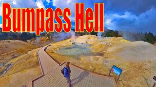 Bumpass Hell Geyser Lassen Volcanic National Park [upl. by Paymar358]