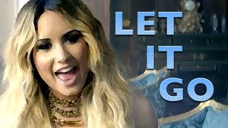 Demi Lovato  Let It Go Frozen  Tribute to her song [upl. by Eixid402]