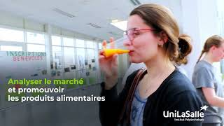 AGROALIMENTAIRE   Inventer lalimentation de demain  Devenir ingénieur en Alimentation et santé [upl. by Ty]