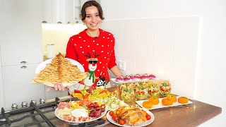 Меню на Новый Год 2025🎄 🎄 🎄 САМЫЕ вкусные простые и красивые блюда Новогодний стол [upl. by Clorinda]