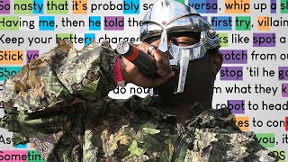 MF DOOM  All Caps  Rhymes Highlighted [upl. by Feune]