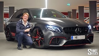 280kmh RENNtech AMG E63S Autobahn Test Drive [upl. by Raimundo]