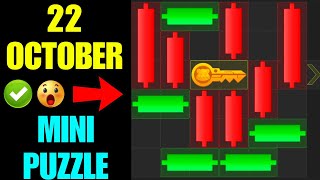 22 October Live Hamster Kombat Daily MiniGame Puzzle Solved hamstercombat minigame minipuzzle [upl. by Nivat]