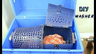 How to Make Washing Machine at Home  DIY Washer [upl. by Namurt368]