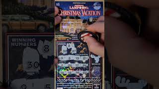 NEW NATIONAL LAMPOONS CHRISTMAS VACATION ROUND 2 OCTOBER 2024 PA LOTTERY 5 SCRATCH OFF TICKET WIN [upl. by Gavan]