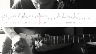 John Mayer  Helpless Guitar Solo TAB [upl. by Asinet]