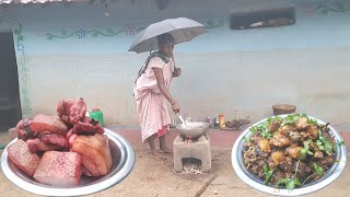 Pork meat recipe Village GIRAL Cooking  Suwar ka Meat Cooking Video [upl. by Olotrab]