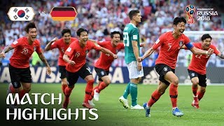 Korea Republic v Germany  2018 FIFA World Cup  Match Highlights [upl. by Allisirp]