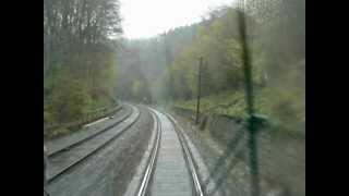 Nordhessen Regiotram RT 9 Mitfahrt 201204003 bei BaunatalRengershausen  Begegnung Intercity [upl. by Farl]