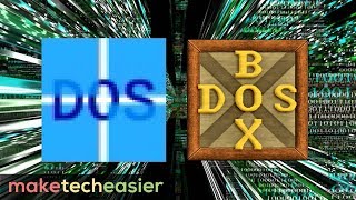 How to Use vDOS to Run Old DOS Programs on Windows 10 [upl. by Aihsemek]