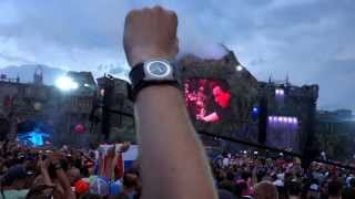 Tomorrowland 2013 Hardwell  EVERYBODY FCKING JUMP [upl. by Yetti]