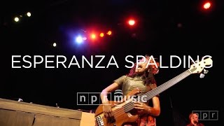 Esperanza Spalding Live at BRIC  NPR MUSIC FRONT ROW [upl. by Zampino22]