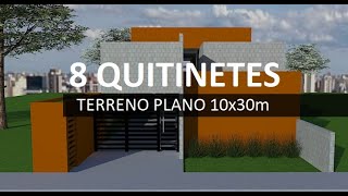 8 QUITINETES NO TERRENO DE 10x30m [upl. by Josepha57]