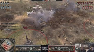 Coh2 JesulinSoviets vs JoveWehr [upl. by Ahsiekyt899]