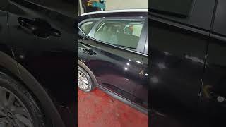 Hyundai Tucson 2017 Single Stage Machine Polish detailing [upl. by Ilahtan268]