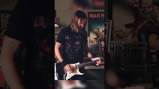 Iron Maiden  The Parchment Janick Gers second solo cover [upl. by Nnahs562]