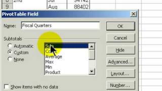 Change to a Fiscal Year Grouping in Excel Pivot Table [upl. by Bostow]