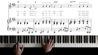 Stevie Wonder  Isnt She Lovely  Piano Cover amp Sheet Music [upl. by Ayiotal583]